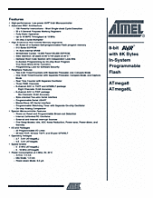 DataSheet ATMega8L pdf